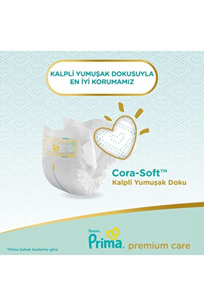 Prima Bebek Bezi Premium Care 2 Beden 120 Adet 4-8 KG