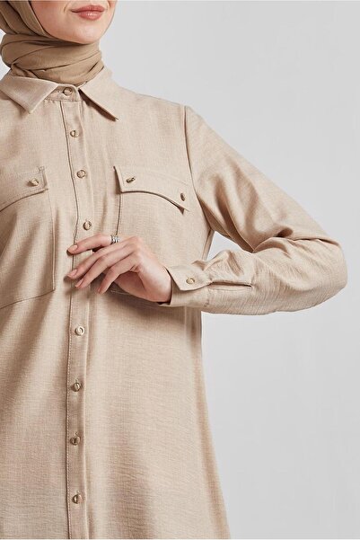 Alvina Shirt Collar Tunic 44815