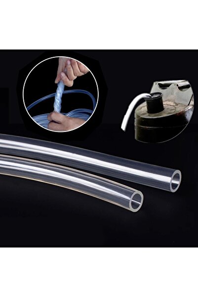 NZB Şeffaf Terazi Hortumu İç Çap 6 mm Termosifon Otomobil Kapı Fitili 5 Metre