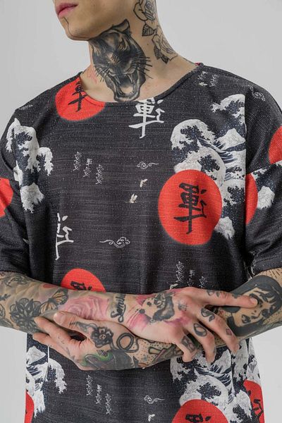 go gang own Μπλουζάκι Kyoto Mount Oversize