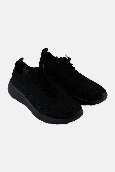 RBX Women Lace Up Training Shoes, Black