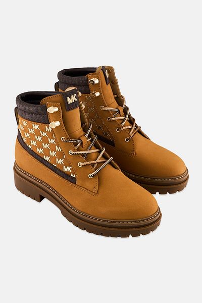 Michael Kors Women Medium Turner Ankle Boots, Tan