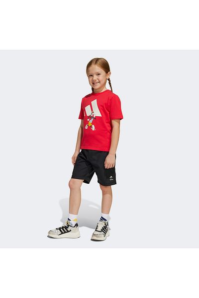 adidas Set of Shorts Disney Goofie Kids Red/Black