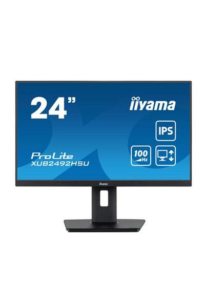 IIYAMA Monitor IPS LED iiyama ProLite 23,8" XUB2492HSU-B6, Full HD (1920 x 1080), HDMI, DisplayPort