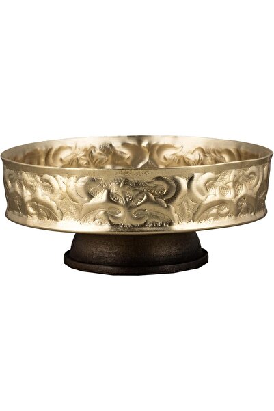 Generic Serving bowl with a wooden base suitable for serving salad, pasta or ...