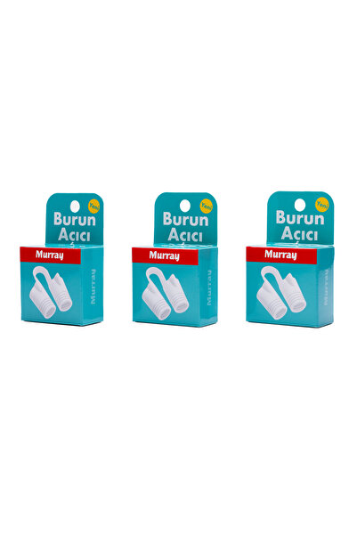 Murray Burun Açıcı Aparat - Horlama Önlemeye Yardımcı 3 Adet Kutu Orta Boy