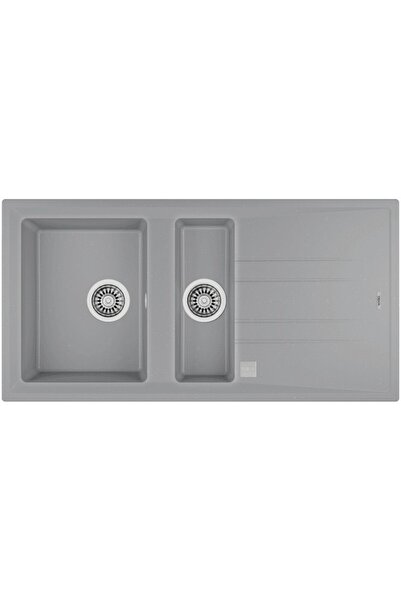 Teka STONE 60 B-TG TEZGAHÜSTÜ METALLİC GRİ GRANİT EVYE