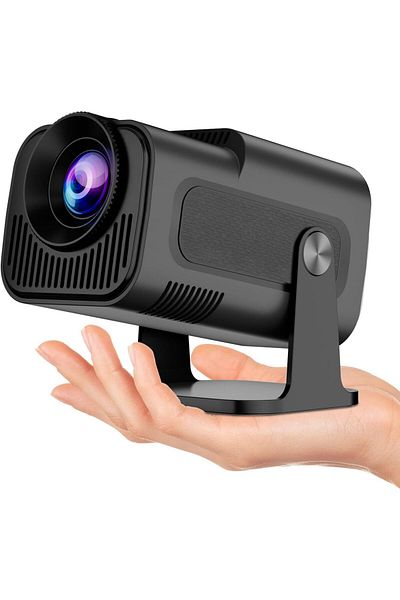 Generic Mini Portable Auto Keystone Projector, 4K FHD 1080P Smart Projector Support with WiFi 6, BT 5.0
