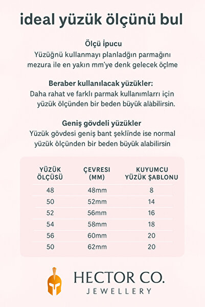 Hector&Co. Jewellery Işıltılı Kırmızı Yüksek Taşlı Kalp Yüzük Tarz