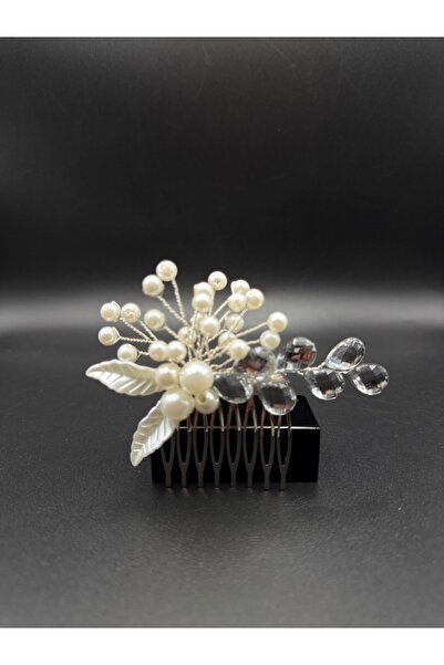 Gelintacım Κομψή νυφική τιάρα και αξεσουάρ μαλλιών με κρυστάλλινη πέτρα - Όλα...