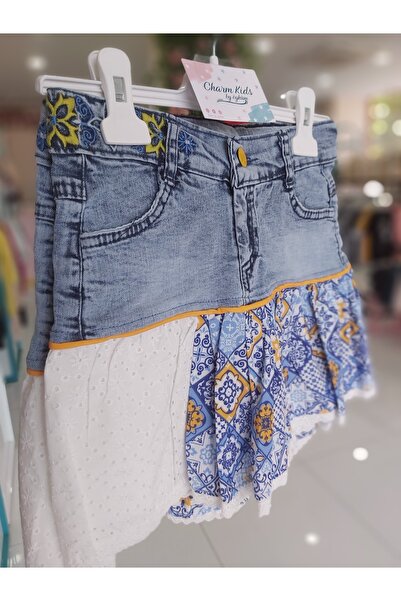 sealy kids TÜL DETAYLI KIZ ÇOCUK ETEK