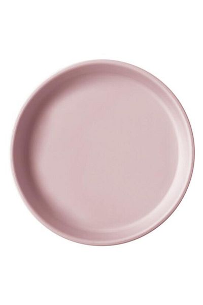 OiOi Basics Food Plate Pinky Pink