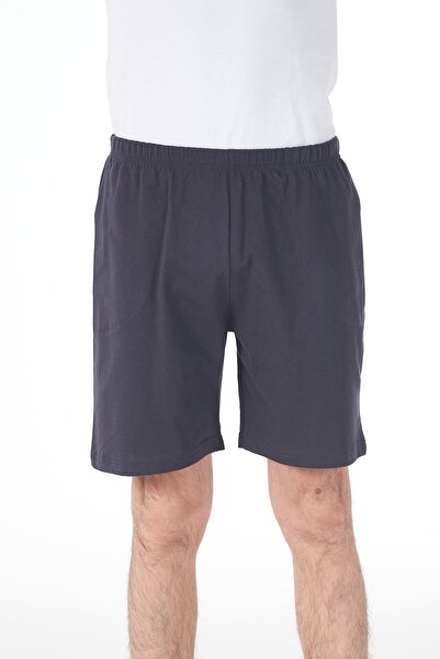 REMSA Men's Pajamas and Shorts Single-Bottom 151 Solid Anthracite