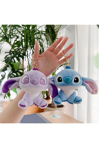 HEY GİDİ GİFT Stitch Cute Plush / Soft Inside / Stitch Toy / Sleeping Companion / Plush Keychain / Quality