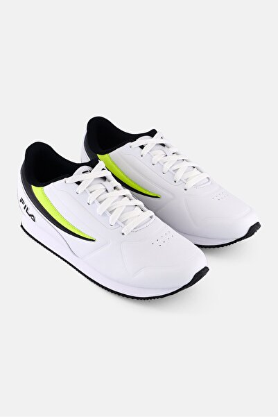 FILA حذاء تدريب فولاري برباط للنساء، أبيض