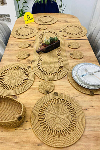 Efor Home Living Premium Naturel 4lü Supla Amerikan Servisi 5010 33 x 33