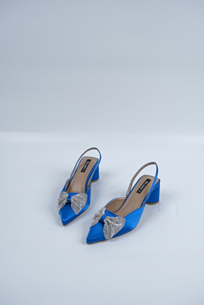 Milano حذاء بكعب ساحر جلد طبيعي