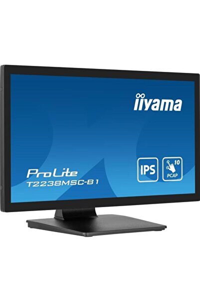 IIYAMA Monitor IPS LED IIYAMA 21.5" T2238MSC-B1, Full HD (1920 x 1080), HDMI, DisplayPort, Boxe