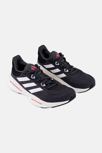 adidas Women Solar Glide 6 Lace Up Running Shoes, Dark Grey