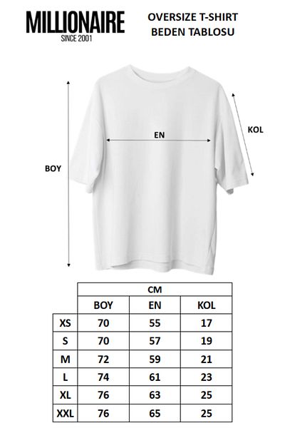 Millionaire Ανδρικό μπλουζάκι μπλε Oversize Acid Washed T-Shirt με εφέ αναξιοπαθίας