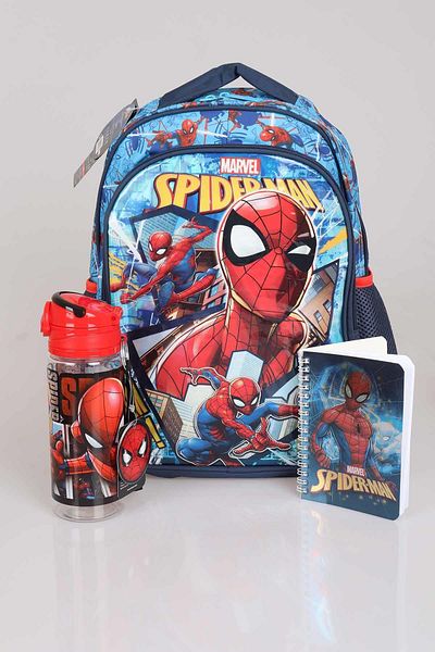 Disney Licenssed School Bag , Tritan Flask 500 ml "Notebook with Gift"