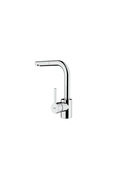 Teka Ark 938 Chrome Spiral Kitchen Sink Faucet