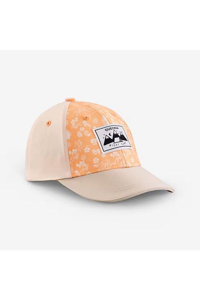 Decathlon Children's Outdoor Hat - 2/6 Years - Beige/Orange - Mh100