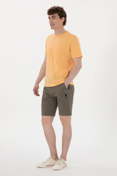 U.S. Polo Assn. Erkek Vizon Örme Şort 50298062-VR052