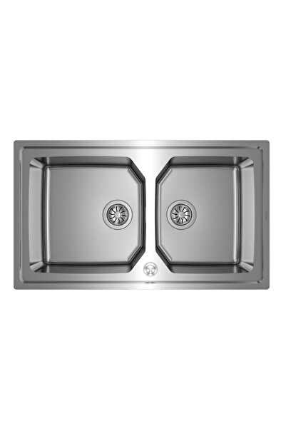 Teka Brooklyn 90 M-xp 2 Gözlü Paslanmaz Çelik Tezgah Üstü Evye