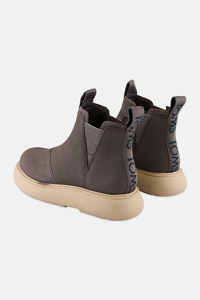 Toms Women Alpargata Mallow Chelsea Slip On Ankle Boots, Grey