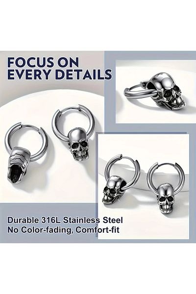 JORG ZENN Jz1721 Jorg Zenn Men's Earrings