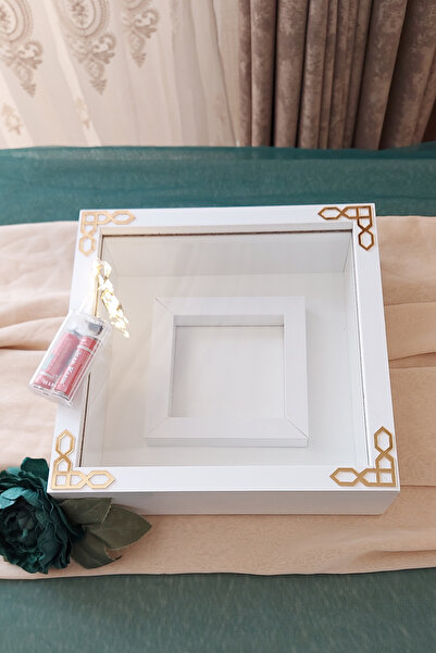 Verda Çerçeve إطار صور LED مقاس 25 × 25 مع تصميمات الورود الخاصة بك