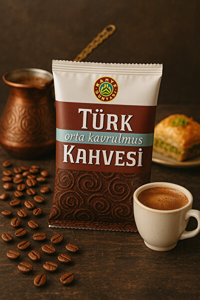 Kahve Dünyası Orta Kavrulmuş Türk Kahvesi 100 gram 48 li Paket