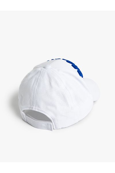 Koton Cap Hat College Embroidered Cotton