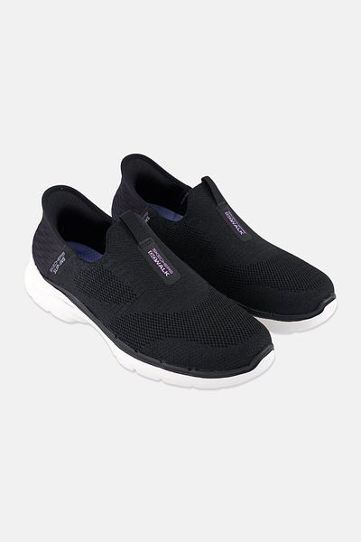 SKECHERS Women Fabulous View Slip On Walking Shoes, Black