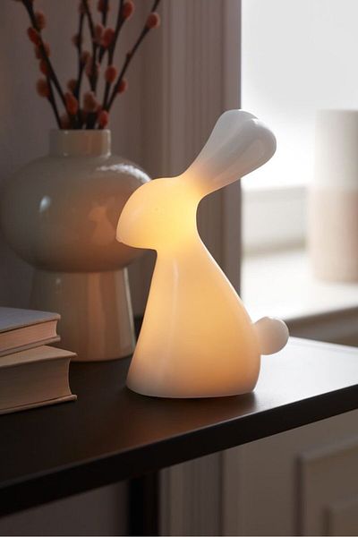 Tchibo Baby Rabbit Bunny Battery LED Lights, White