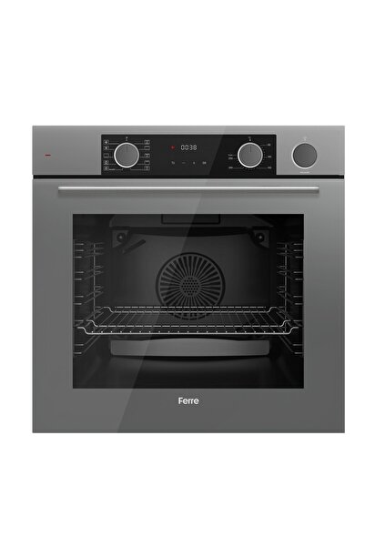 Ferre Fryart&Steamart Sc serisi Wok'lu Gri 3'lü Ankastre Set ( xe64cpr-sc408-d079 )