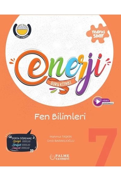 Palme Yayınevi PALME YAYINLARI 7.SINIF ENERJİ FEN BİLİMLERİ SORU KITABI