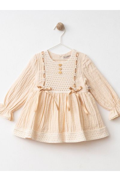 Cherrys Bebek Lace Muslin Dress