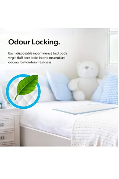 Harmony Disposable Underpads, Absorbent Incontinence Bed, Changing Mat , 60x90 Pack Of 25