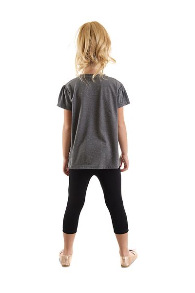 Denokids Sommer-T-Shirt-Strumpfhosen-Set für Mädchen mit Katze
