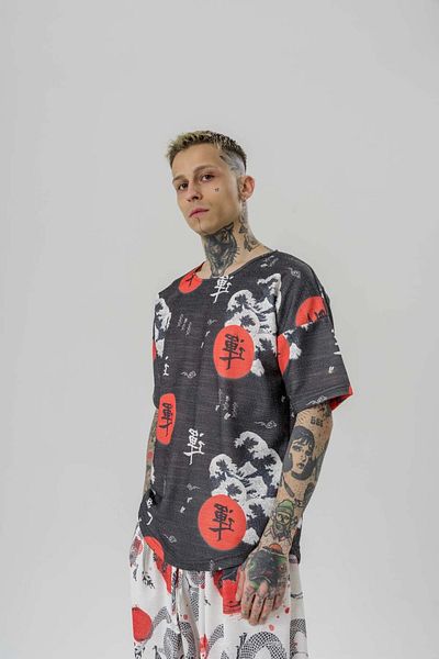 go gang own Μπλουζάκι Kyoto Mount Oversize