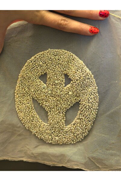 Gönülden Tasarım Кап 8 см Вишивка бісером Дизайн Аплікація Шов Аксесуар для щ...