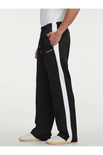 Guess Gj Tricot Track Pant Men's Black Sweatpants M5Gb58Kb212-Jblk