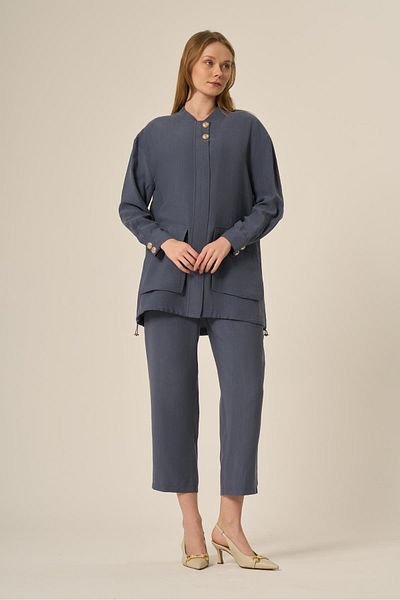 FTZ WOMEN Women's Begonia Suit Indigo 31090