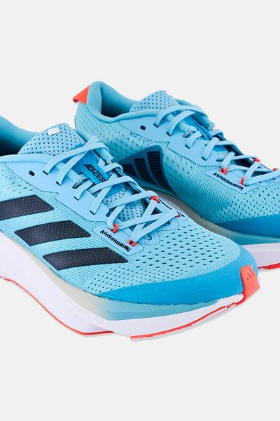 adidas Women Adizero SL Lace Up Running Shoes, Light Aqua