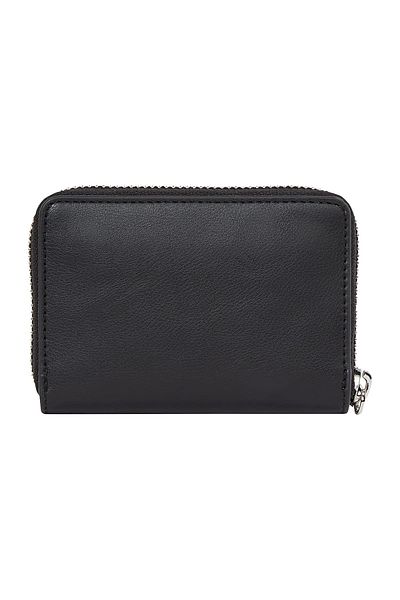 Tommy Hilfiger Kleine Damenbrieftasche mit Reißverschluss von Tjw – Schwarz