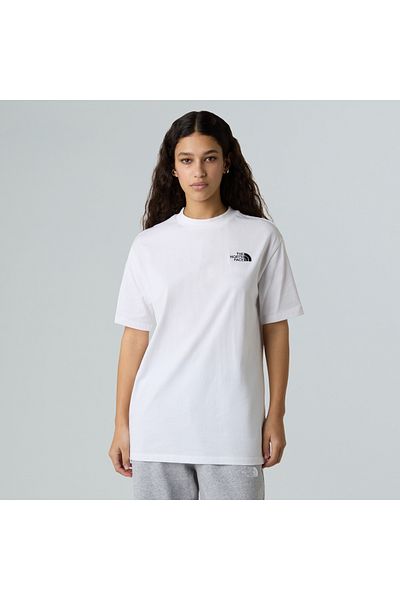 THE NORTH FACE Essential Oversize Γυναικείο Μπλουζάκι από Λευκό Βιβλίο