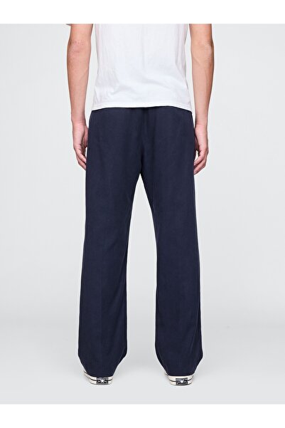 GAP Erkek Lacivert UltraSoft Pileli Pantolon