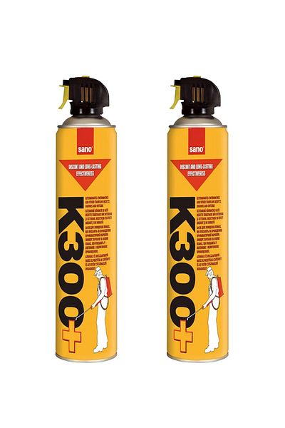 Sano Insecticid spray K300 împotriva insectelor târâtoare 630 ml x 2 buc.